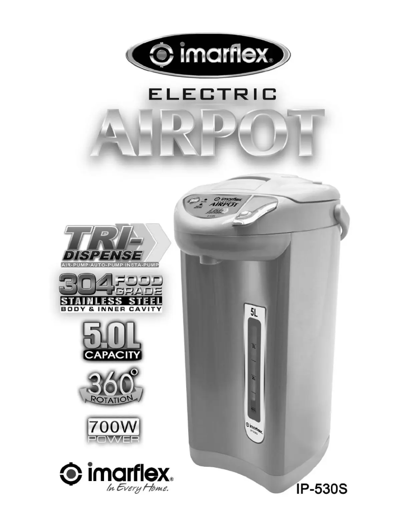 Image de la première page du manuel de l'appareil IP-530S