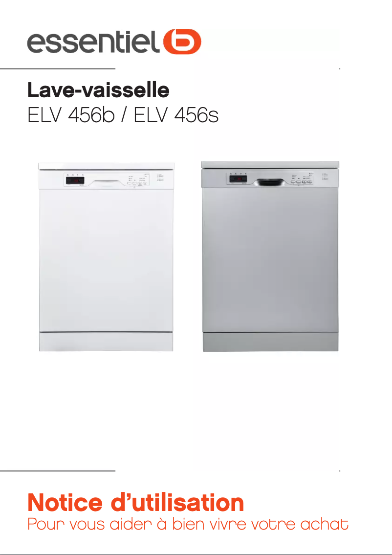 Page n°1 - Manuel utilisateur Essentiel B ELV 456s