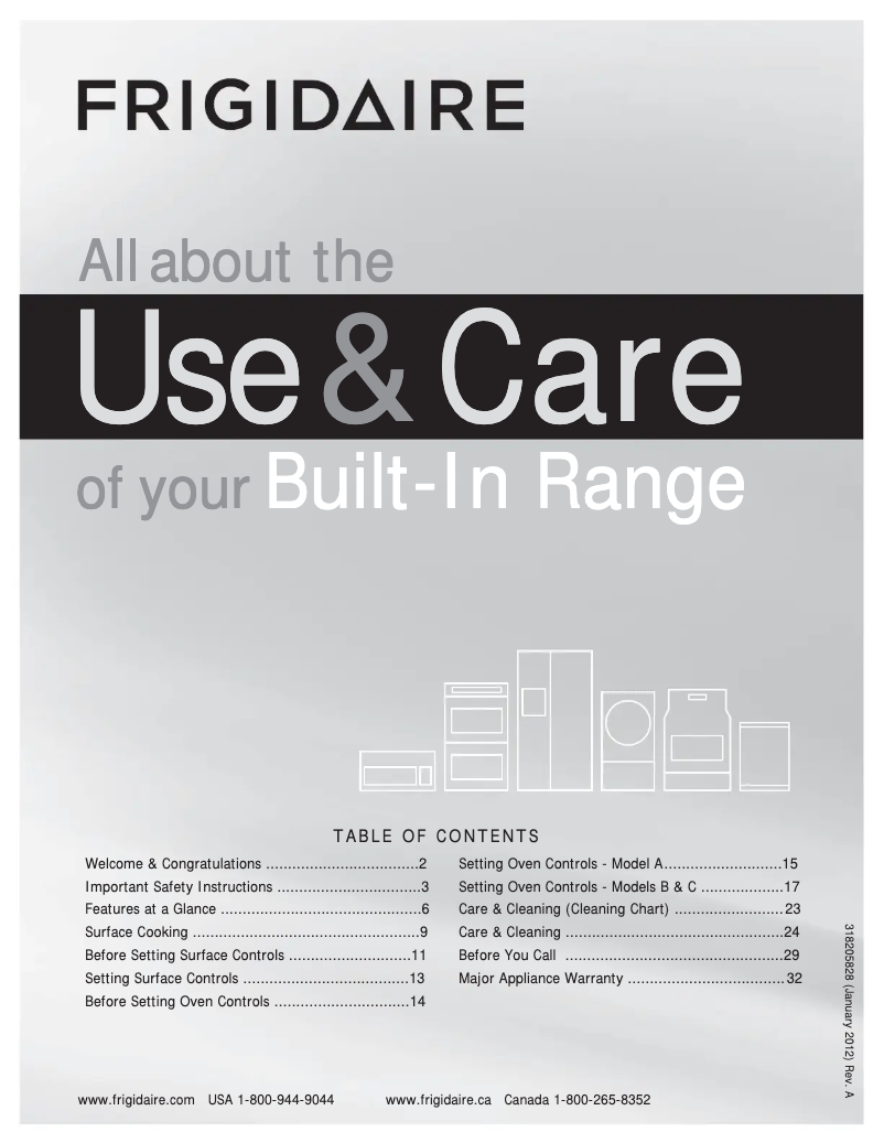 Image de la première page du manuel de l'appareil FFES3025LS