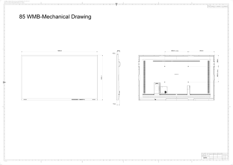 Image de la première page du manuel de l'appareil WM85B