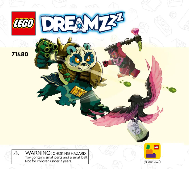 Page 1 de la notice Manuel utilisateur Lego DREAMZzz 71480