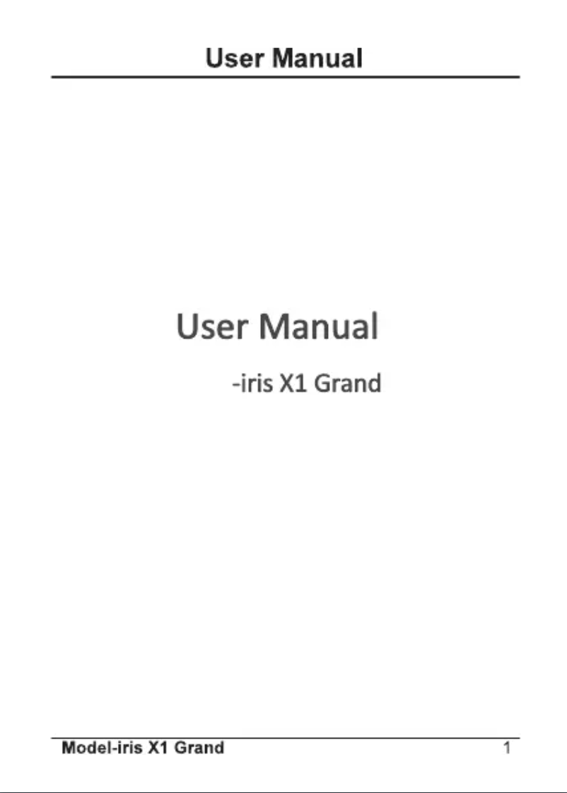 Page n°1 - Manuel utilisateur Lava Iris X1 Grand