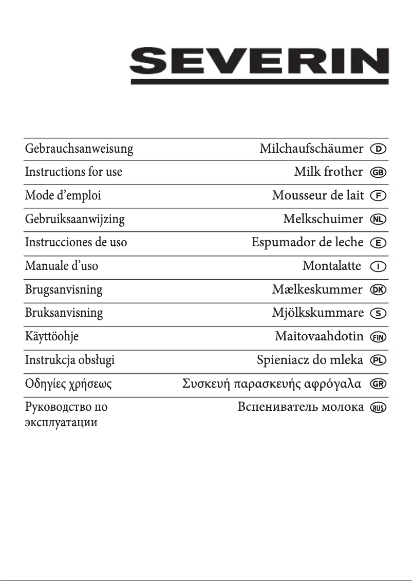 Image de la première page du manuel de l'appareil SM 9686