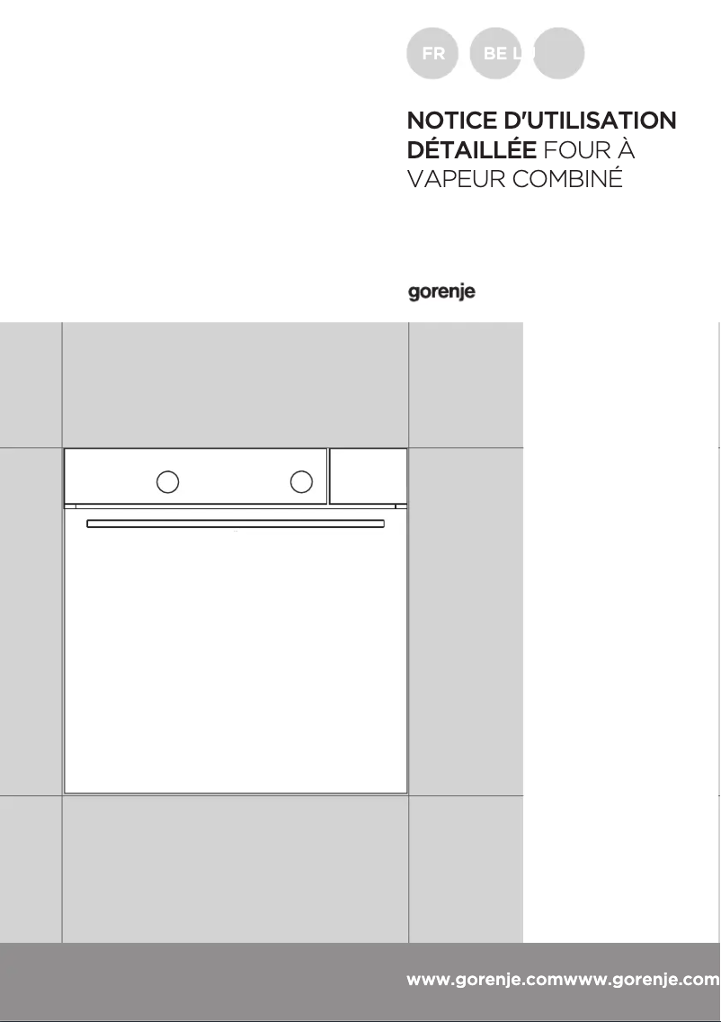 Página 1 del manual Manual de usuario Gorenje BCS747S34X