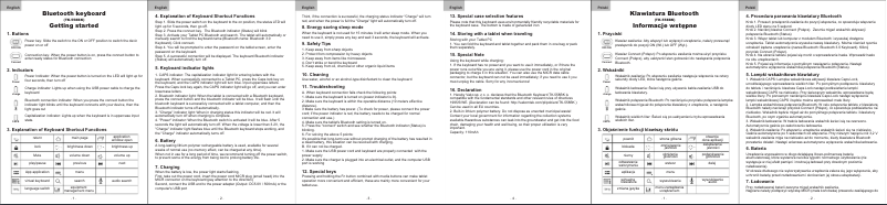 First page image of the manual for TK-558BK