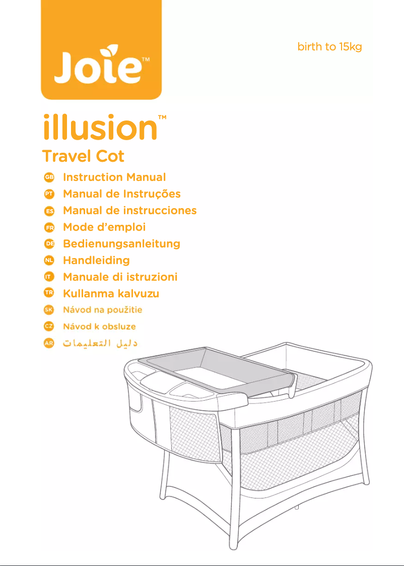 Page 1 de la notice Manuel utilisateur Joie Illusion