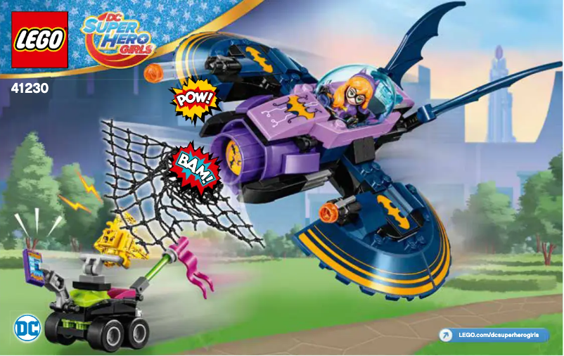 Page n°1 - Manuel utilisateur Lego DC Super Hero Girls 41230
