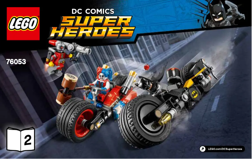 Page 1 de la notice Manuel utilisateur Lego Dc Comics Super Heroes 76053