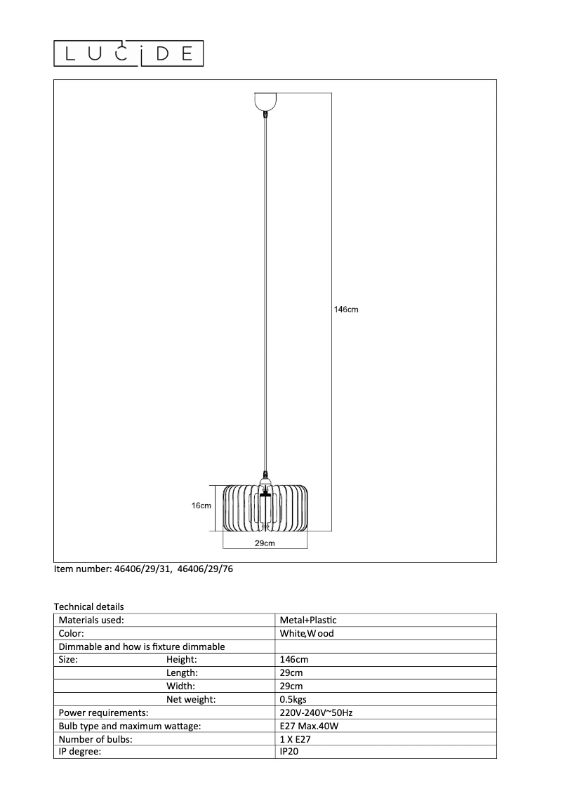 Image de la première page du manuel de l'appareil Etta 46406/29/31