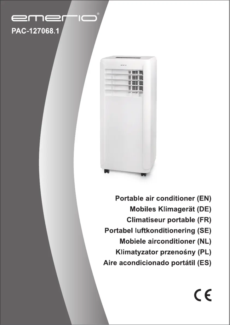 Image de la première page du manuel de l'appareil PAC-127068.1