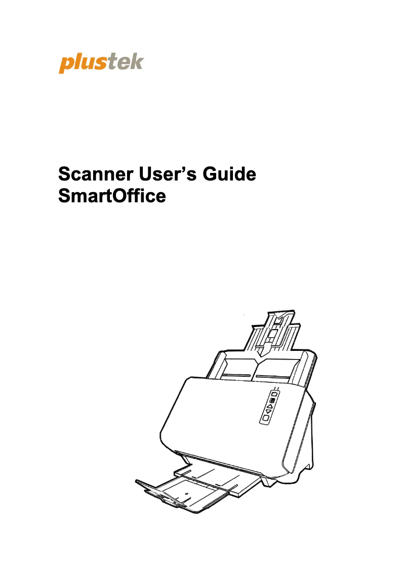 Page n°1 - Manuel utilisateur Plustek SmartOffice SN8016U