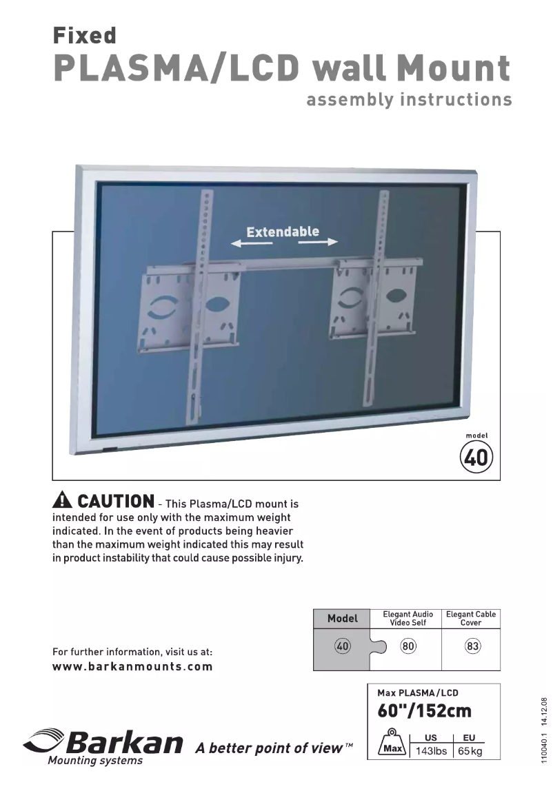 Image de la première page du manuel de l'appareil 40B