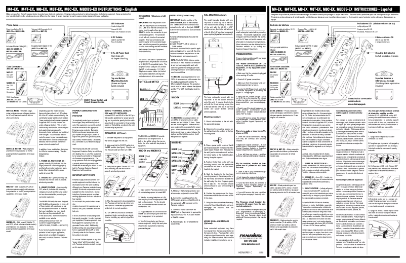 Image de la première page du manuel de l'appareil M4-EX