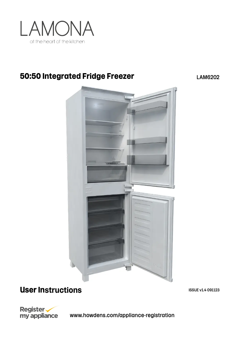 Page n°1 - Manuel utilisateur Lamona LAM6202