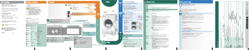 Page 1 de la notice Manuel utilisateur Bosch WTY88781NL