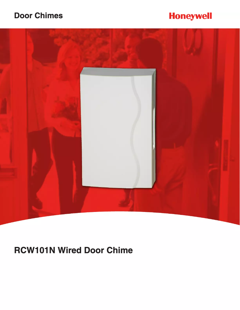 Page 1 de la notice Manuel utilisateur Honeywell RCW101N1008