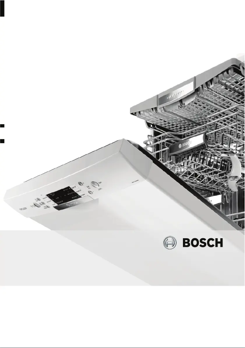 Page 1 de la notice Manuel utilisateur Bosch SGS53E02EU