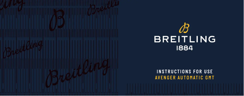 Page n°1 - Manuel utilisateur Breitling Avenger Automatic GMT 44