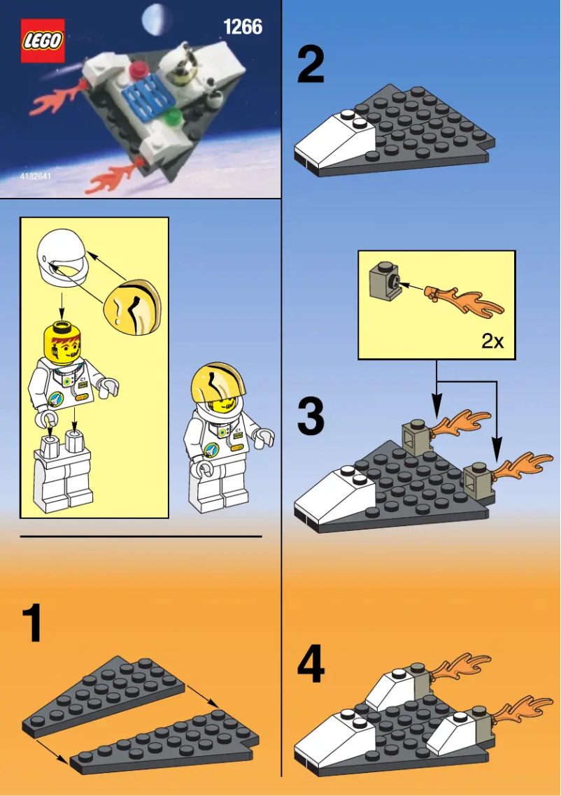 Page 1 de la notice Manuel utilisateur Lego City 1181