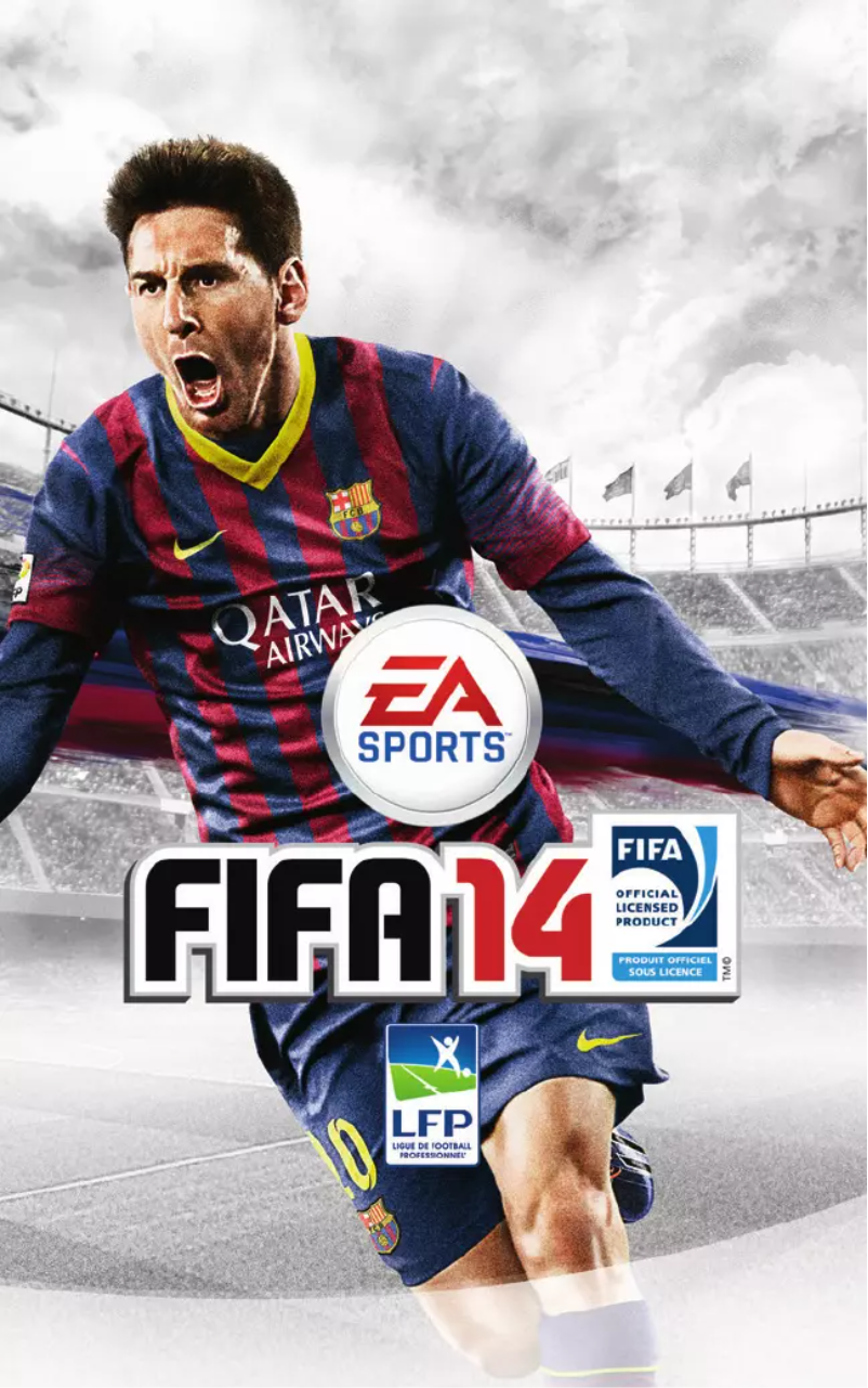 Image de la première page du manuel de l'appareil Fifa 14 (PC)