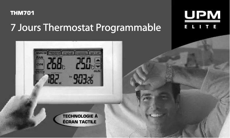 Image de la première page du manuel de l'appareil THM701