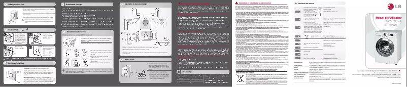 Page 1 de la notice Manuel utilisateur LG ST149PWN