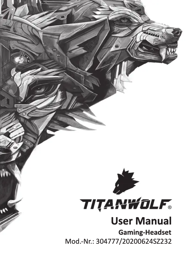 Page n°1 - Manuel utilisateur Titanwolf 304777