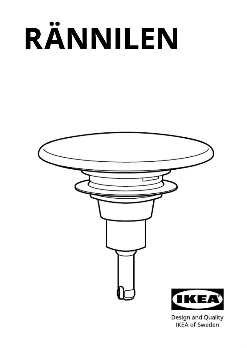 Image de la première page du manuel de l'appareil RÄNNILEN 605.675.75