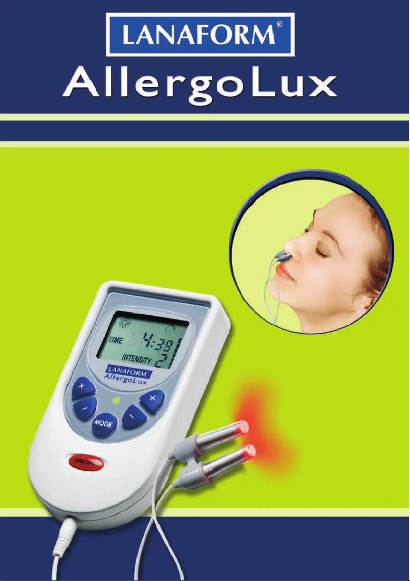 Página 1 del manual Manual de usuario Lanaform Allergolux