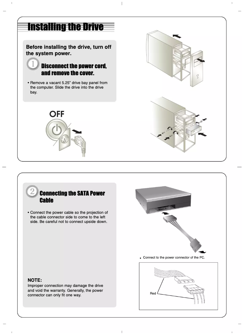 Page n°1 - Manuel utilisateur LG GSA-H62N