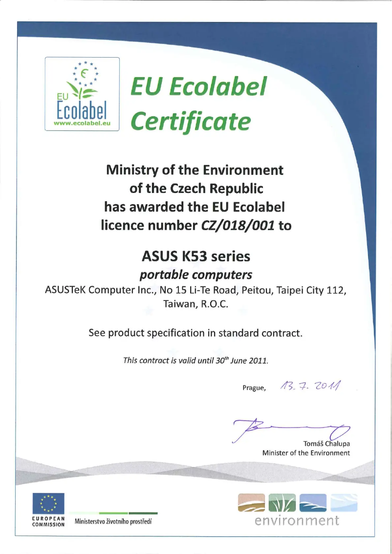 Page 1 de la notice Manuel utilisateur Asus K53E-SX524D