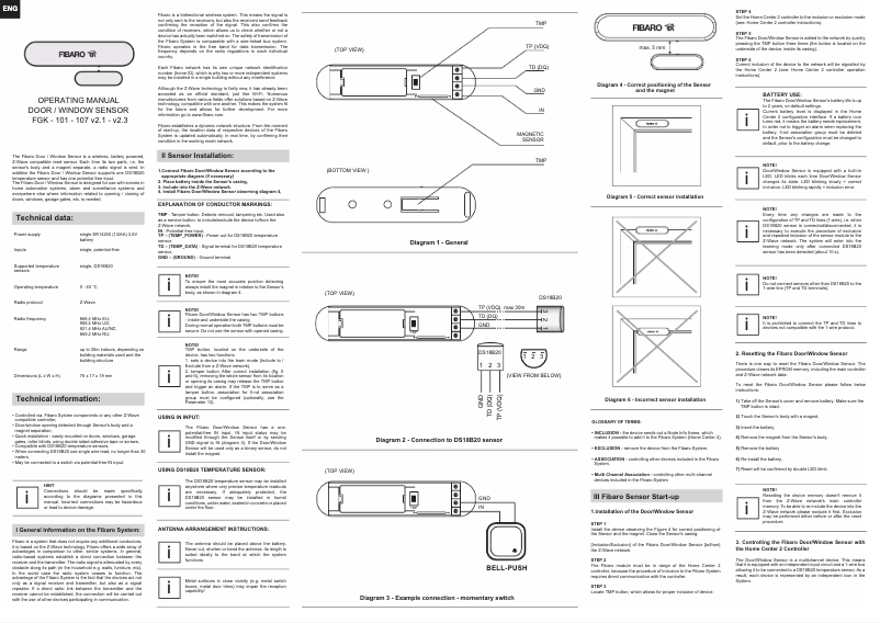 Image de la première page du manuel de l'appareil FGK-102