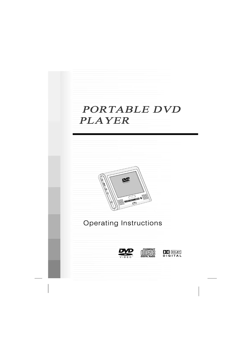 Page n°1 - Manuel utilisateur Coby TF-DVD7700