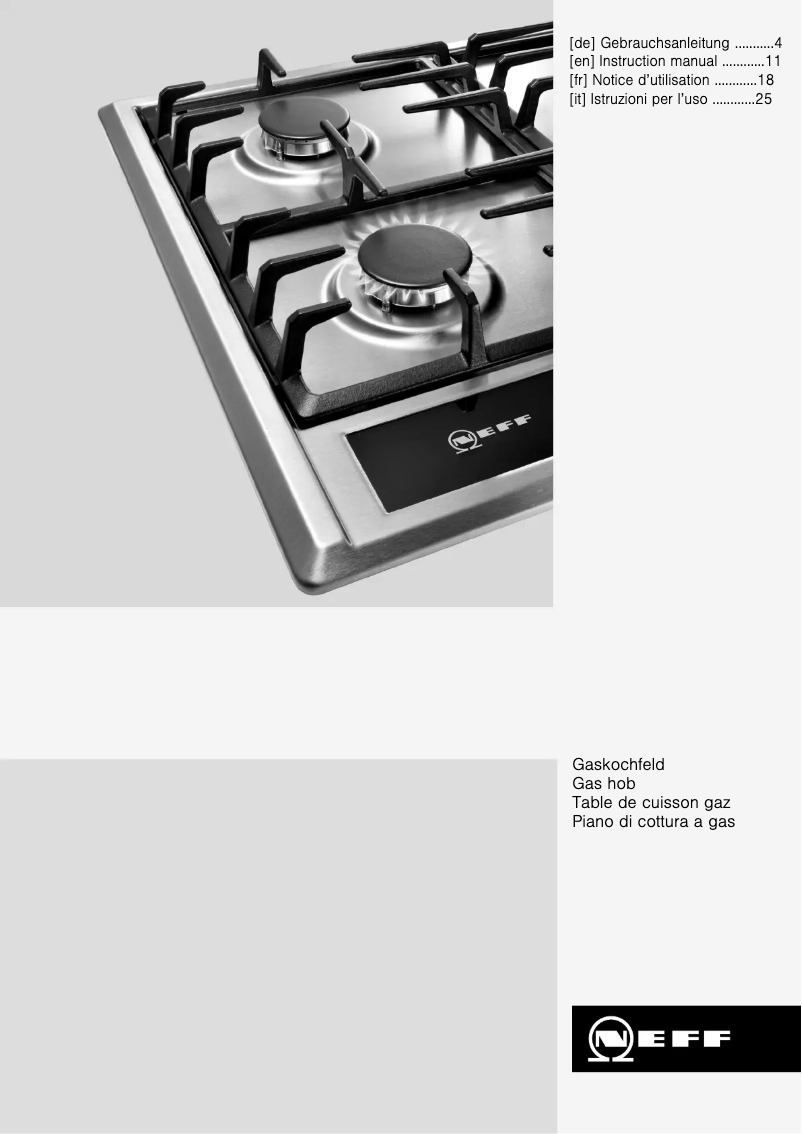 Page n°1 - Mode d'emploi Neff T29S96N1