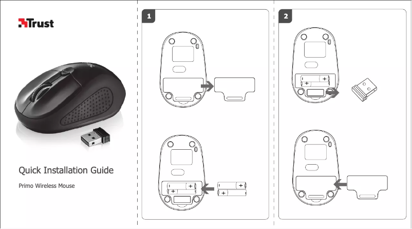 Page 1 de la notice Manuel utilisateur Trust Primo 22742