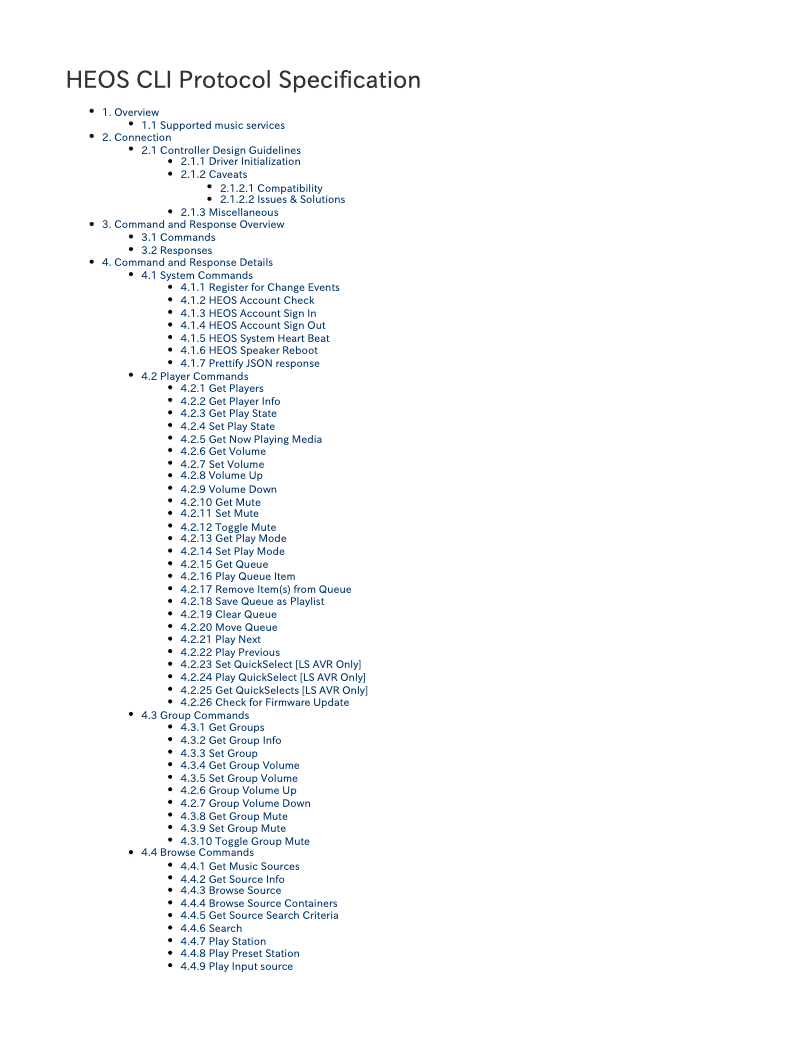 Page 1 de la notice Fiche technique Denon AVR-S540BT