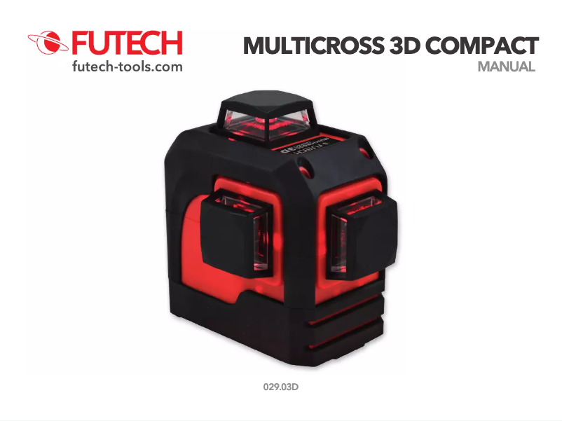 Page n°1 - Manuel utilisateur Futech MC3D Compact