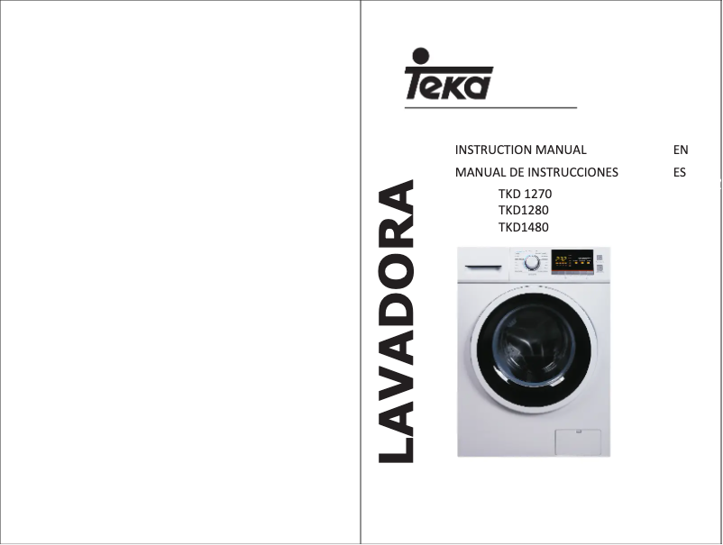 Page n°1 - Manuel utilisateur Teka TKD 1280 EXP
