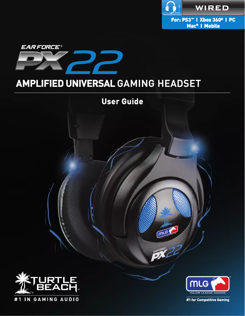 Page 1 de la notice Manuel utilisateur Turtle Beach ZBX0HW68868