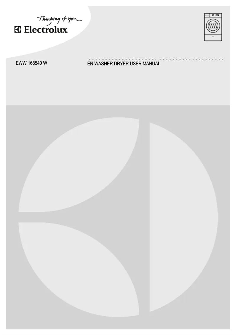 Página 1 del manual Manual de usuario Electrolux EWW 168540 W