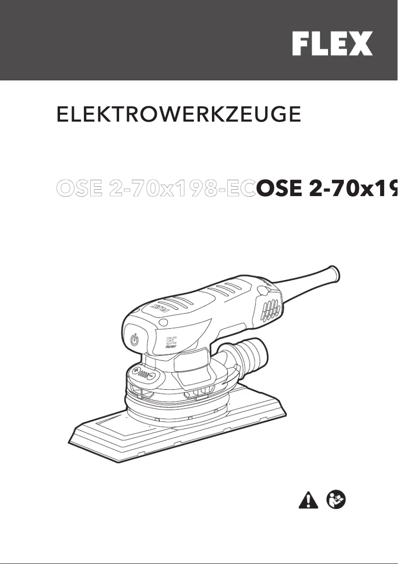 Page 1 de la notice Manuel utilisateur Flex OSE 2-70x198-EC