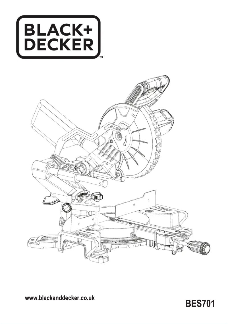 Page n°1 - Manuel utilisateur Black & Decker BES701