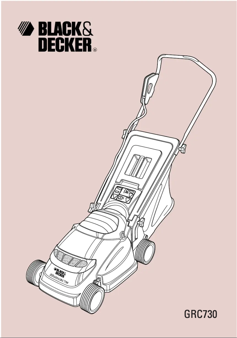 Image de la première page du manuel de l'appareil GRC730