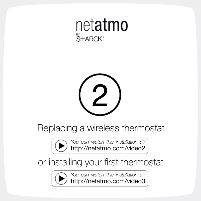 Página 1 del manual Manual de usuario Netatmo NTH01-BE-EC