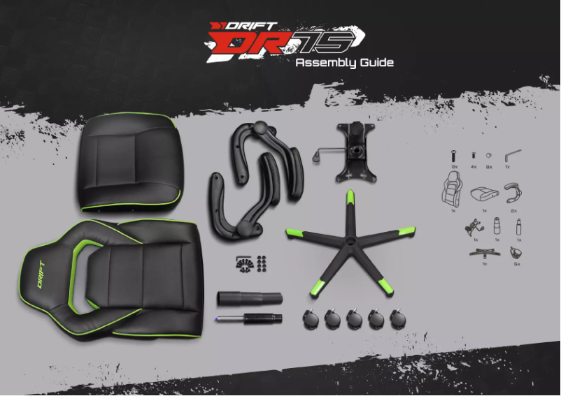 Image de la première page du manuel de l'appareil DR75BW