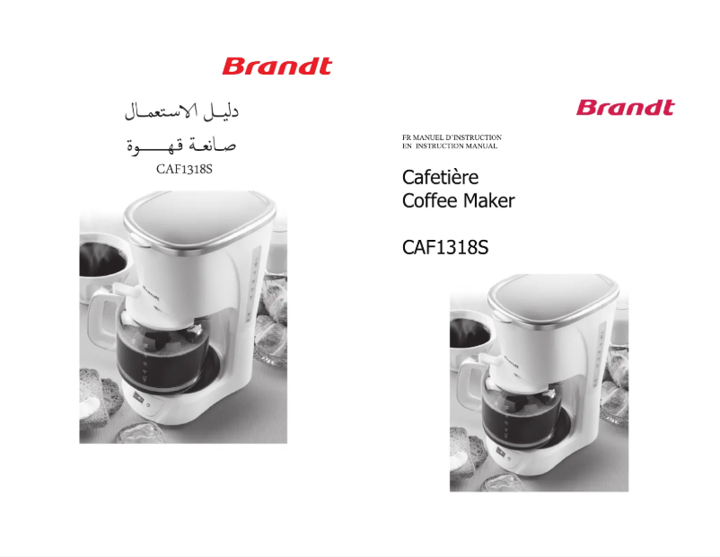 Page n°1 - Manuel utilisateur Brandt CAF1318S
