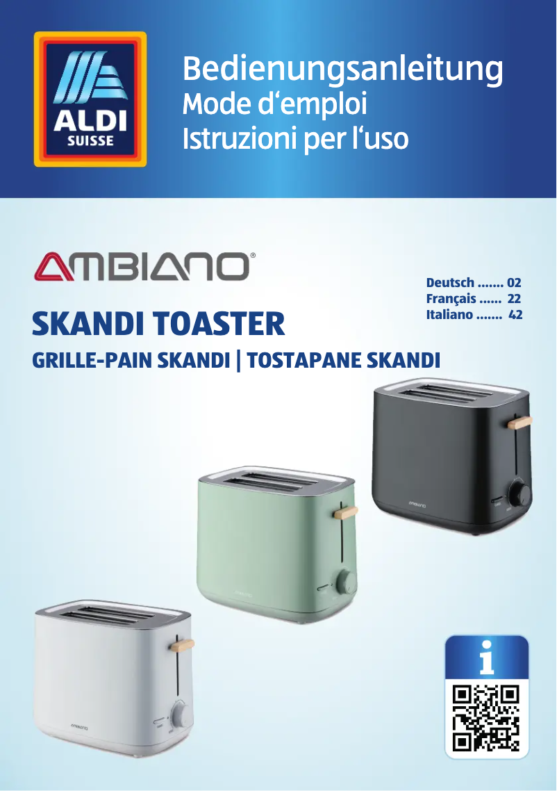 Image de la première page du manuel de l'appareil GT-TSD-EDS-11