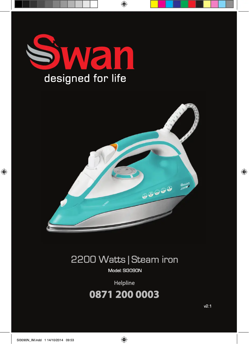 Imagen de la primera página del manual del dispositivo SI3090N