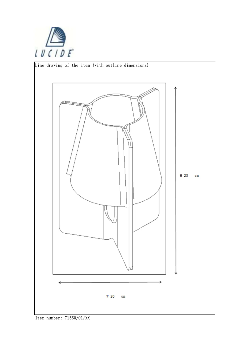 Page 1 de la notice Manuel utilisateur Lucide Tripli