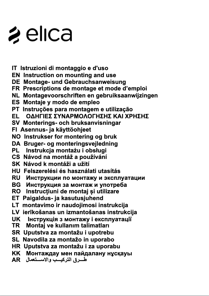 Image de la première page du manuel de l'appareil Tribe PRF0049160B